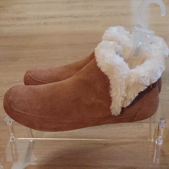 NWOT Brown Taryn Bootie Slippers - Picture 4 of 5